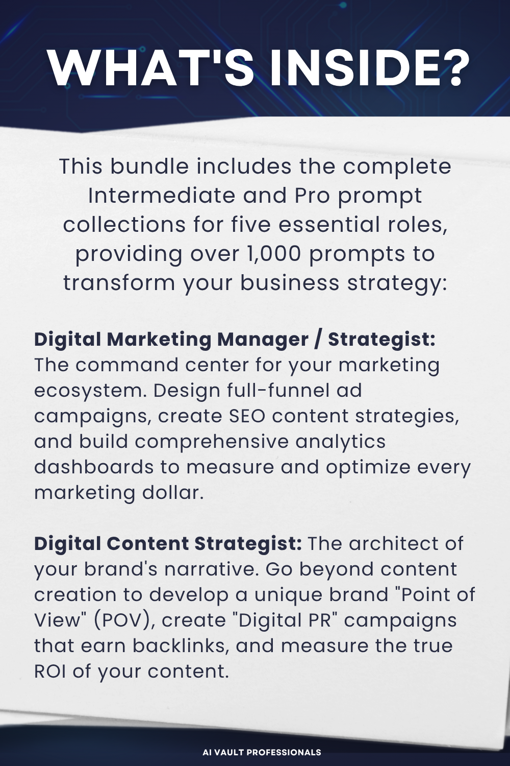 Business & Strategy Team Bundles Ai Prompts