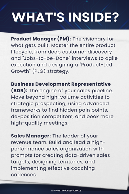 Business & Strategy Team Bundles Ai Prompts