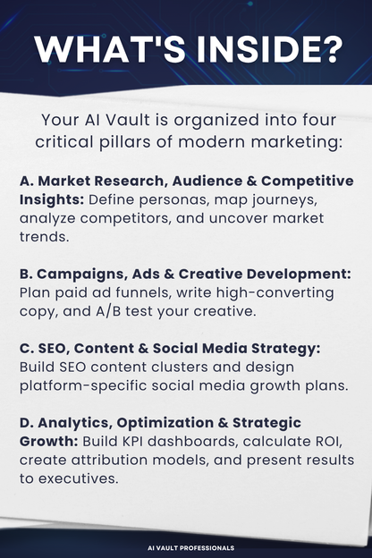 Digital Marketing Manager Ai Prompt - PRO