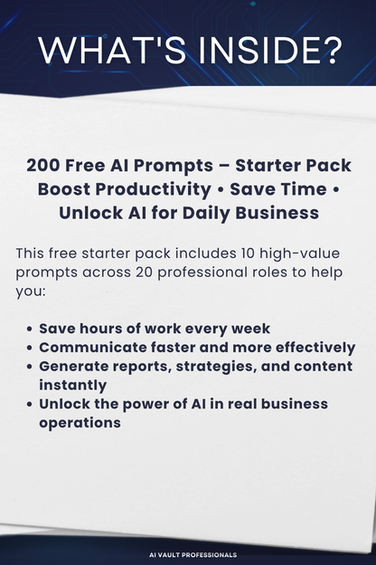 Technology & Data Team Bundles Ai Prompts