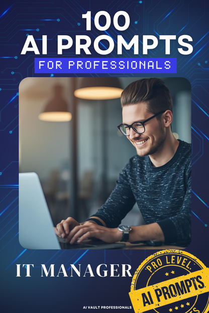 IT Manager Ai Prompt - PRO