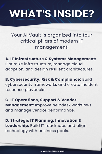 IT Manager Ai Prompt - PRO