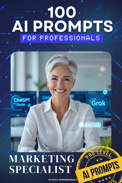 Marketing Specialist Ai Prompt - PRO