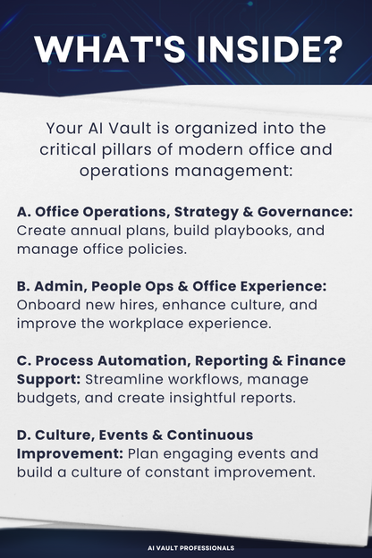 Office Manager AI Prompt - PRO