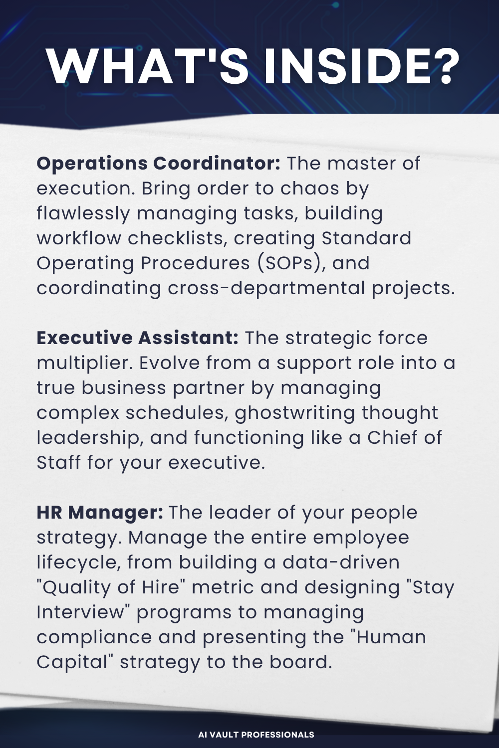 People & Operations Team Bundles Ai Prompts