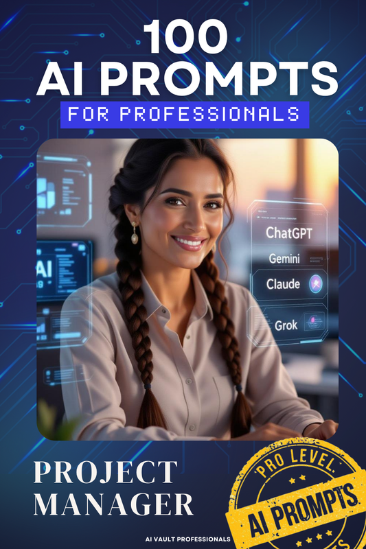 Project Manager Ai Prompt - PRO