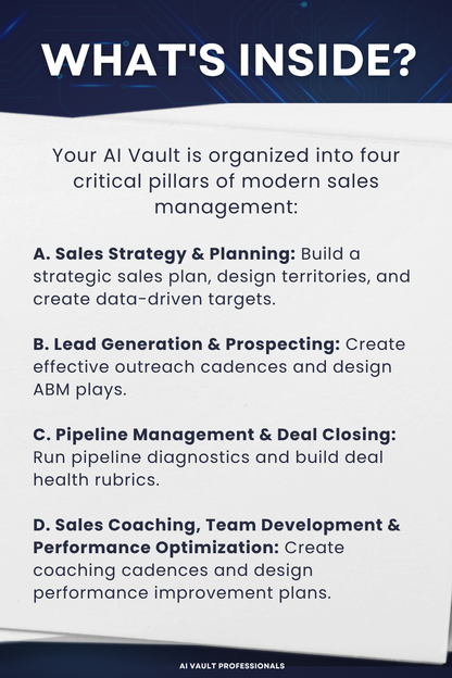 Sales Manager AI Prompt - PRO