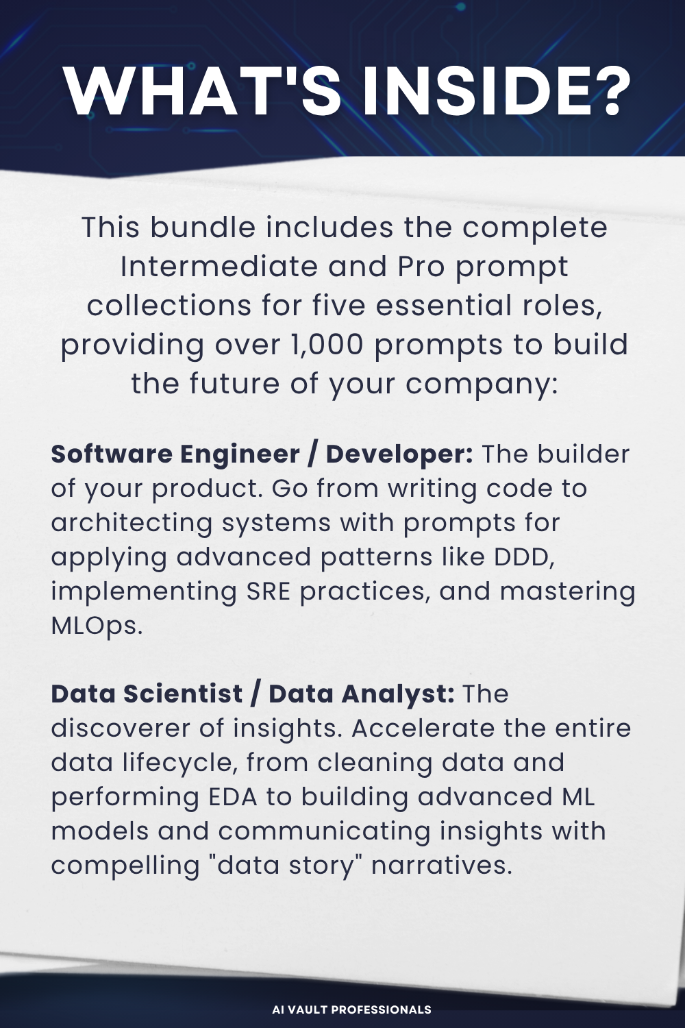 Technology & Data Team Bundles Ai Prompts